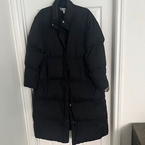 Prologue Black Long Puffer Coat
